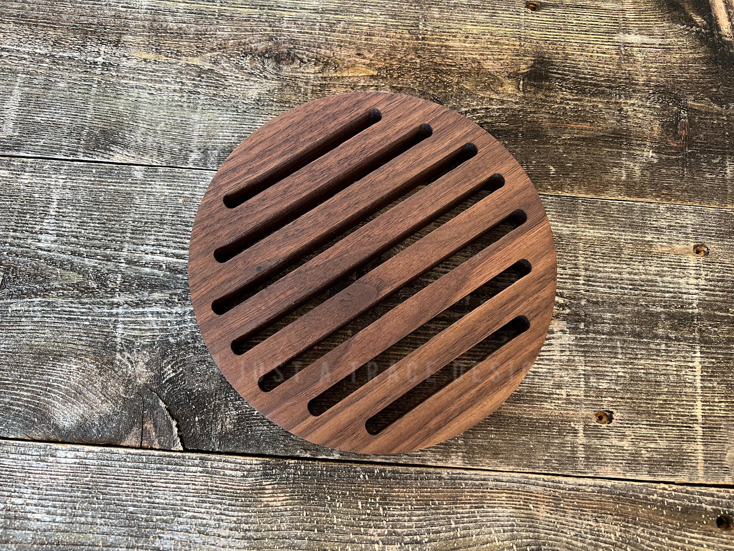 Wooden Trivet, Pot Holder, Hot Plate, Heat Resistant, Wood Trivet, Kitchen Decor, Wood Cookware, Walnut Hardwood, Cherry Hardwood