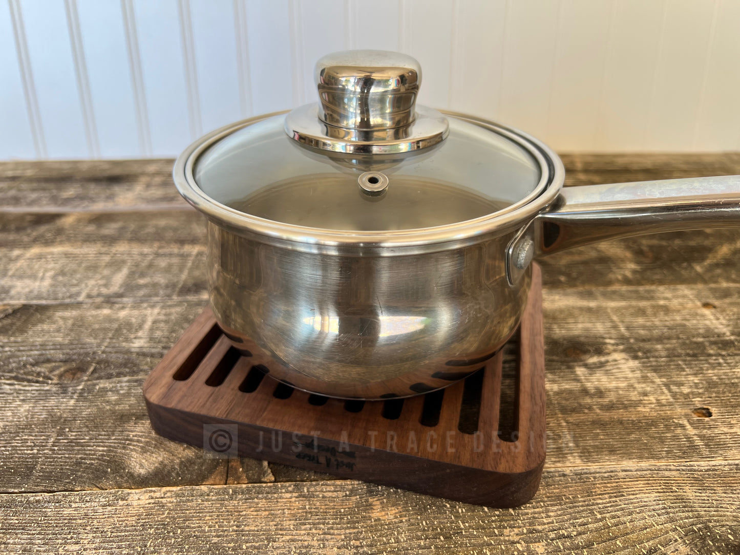 Wooden Trivet, Pot Holder, Hot Plate, Heat Resistant, Wood Trivet, Kitchen Decor, Wood Cookware, Walnut Hardwood, Cherry Hardwood