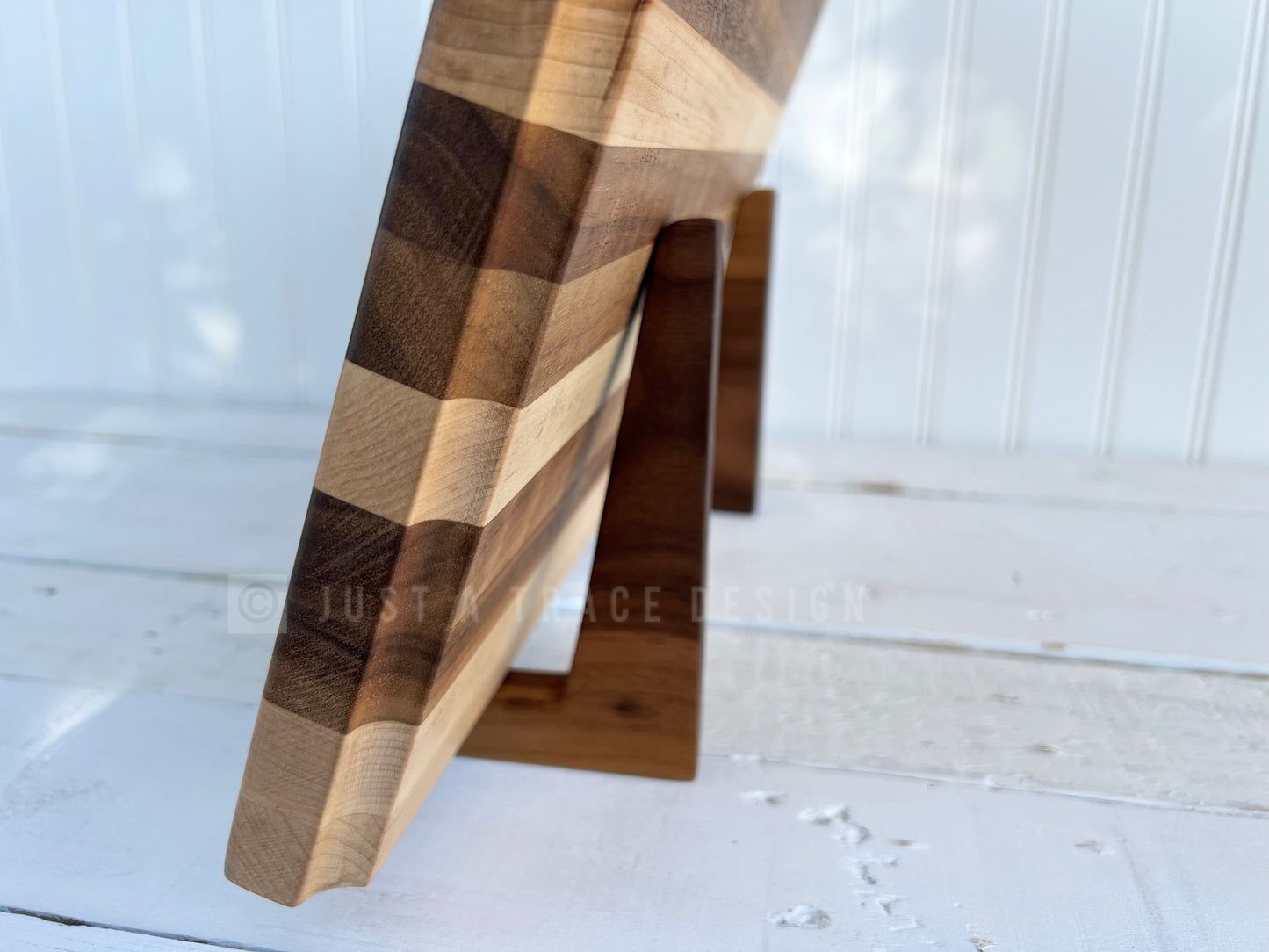 Cutting Board Stand, One Pair, Cutting Board Display, Butcher Block Display, Board Holder, Housewarming Gift, Wedding Gift, Anniversary Gift