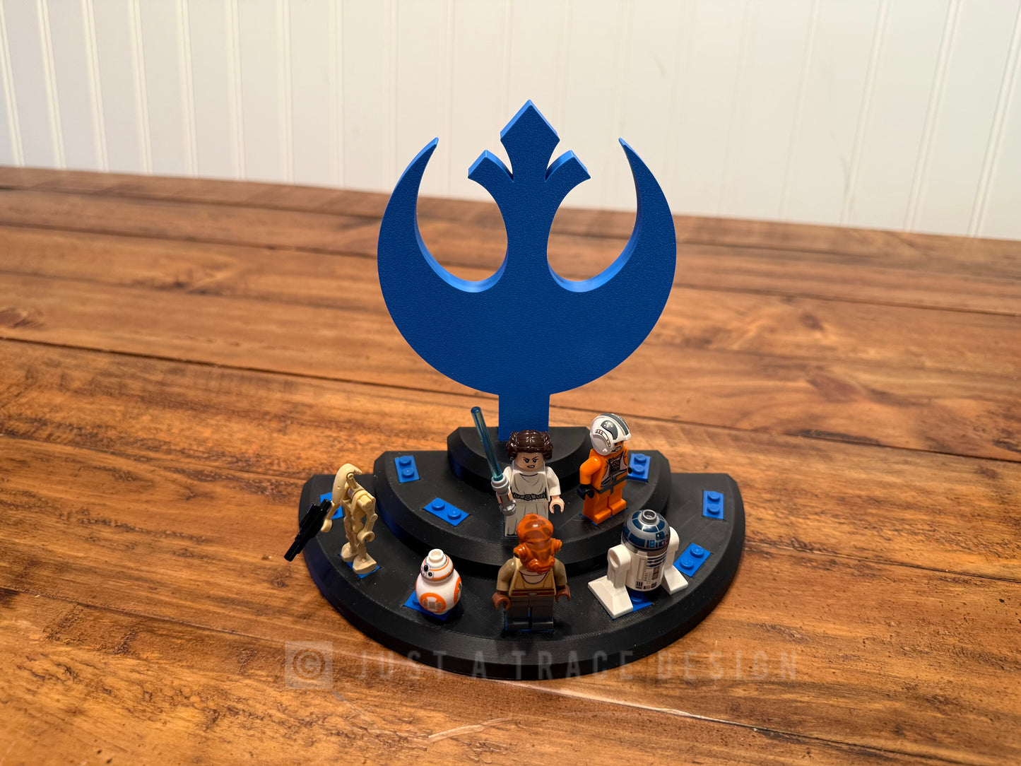 11 Mini Figure Display Stand for Lego®, Rebel Display Stand, Your Choice of Color, Mini Figure Display Stand, Custom Collectible Holder