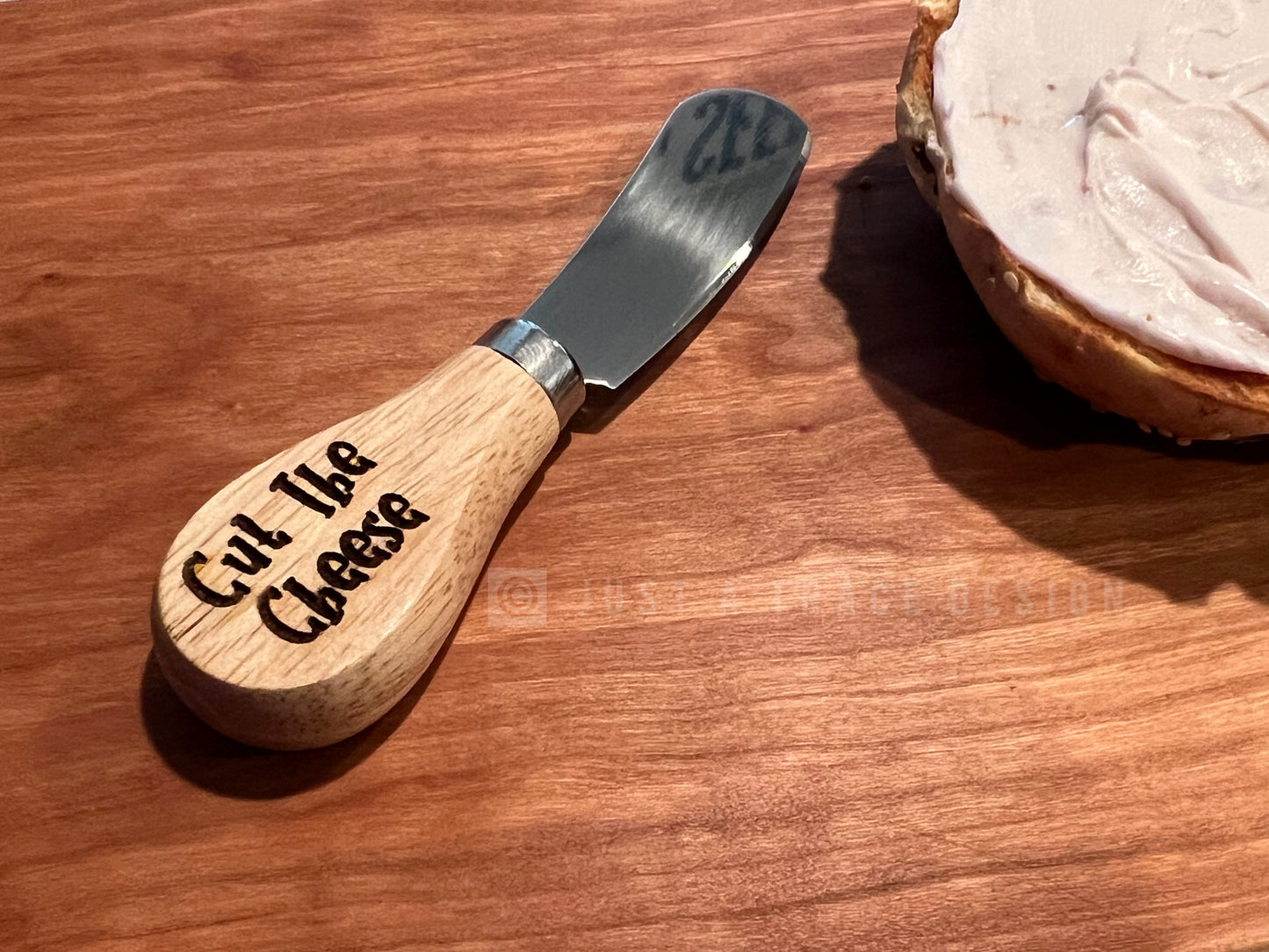 Cheese Spreader, Wood Handle Cheese Spreader, Cheese Board, Grazing Board, Cut The Cheese Spreader, Foodie Gift, Housewarming, Wedding Gift