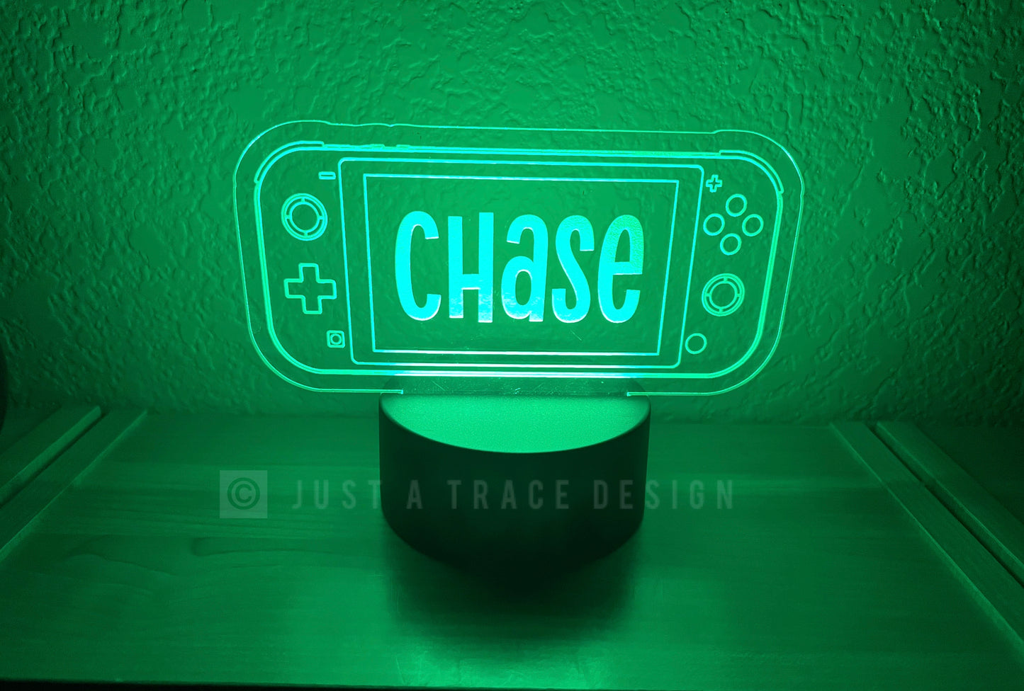 Switch Gamer Name Sign, Video Games, Controller, Switch, Personalized Night Light, Kids Night Light, Name Night Light, Acrylic Nightlight