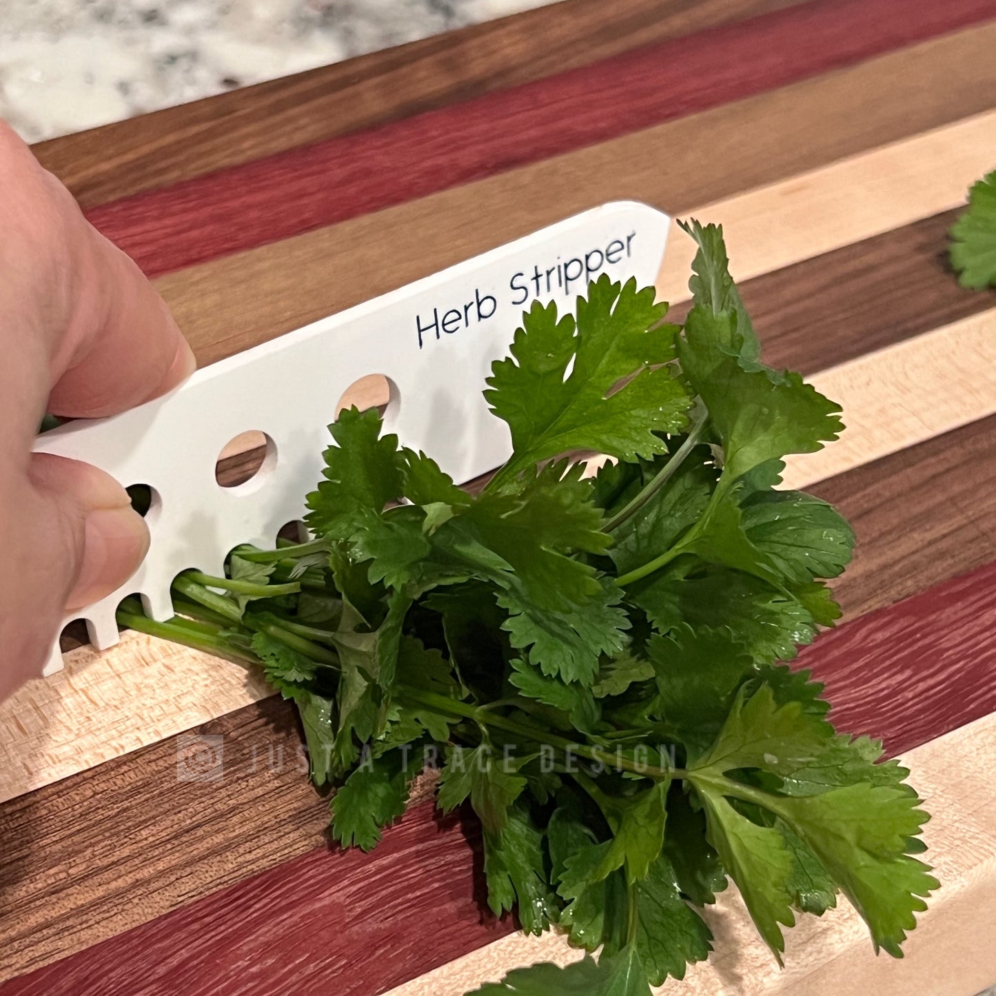 Herb Stripper Acrylic Leaf Stripper, Chef Gift Foodie Gift Plastic Cooking Tool, Housewarming Hostess Gift, Herbs and Vegetable Home Decor