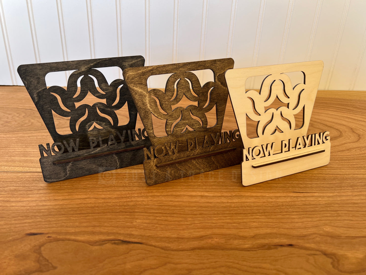 Now Playing CD Stand CD Display, Compact Disk Display, Album Music Compact Disk Holder, Free Standing CD Display, Wooden Home Decor