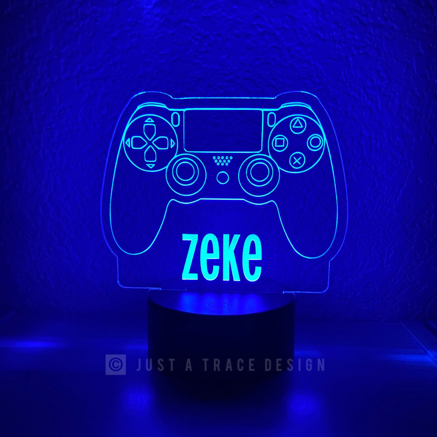 Personalized Gamer Tag Name Sign, Playstation, Gaming Name LED Lamp, Personalized Tag, Online Gaming, Gametag LED Sign, Gamer Light Sign