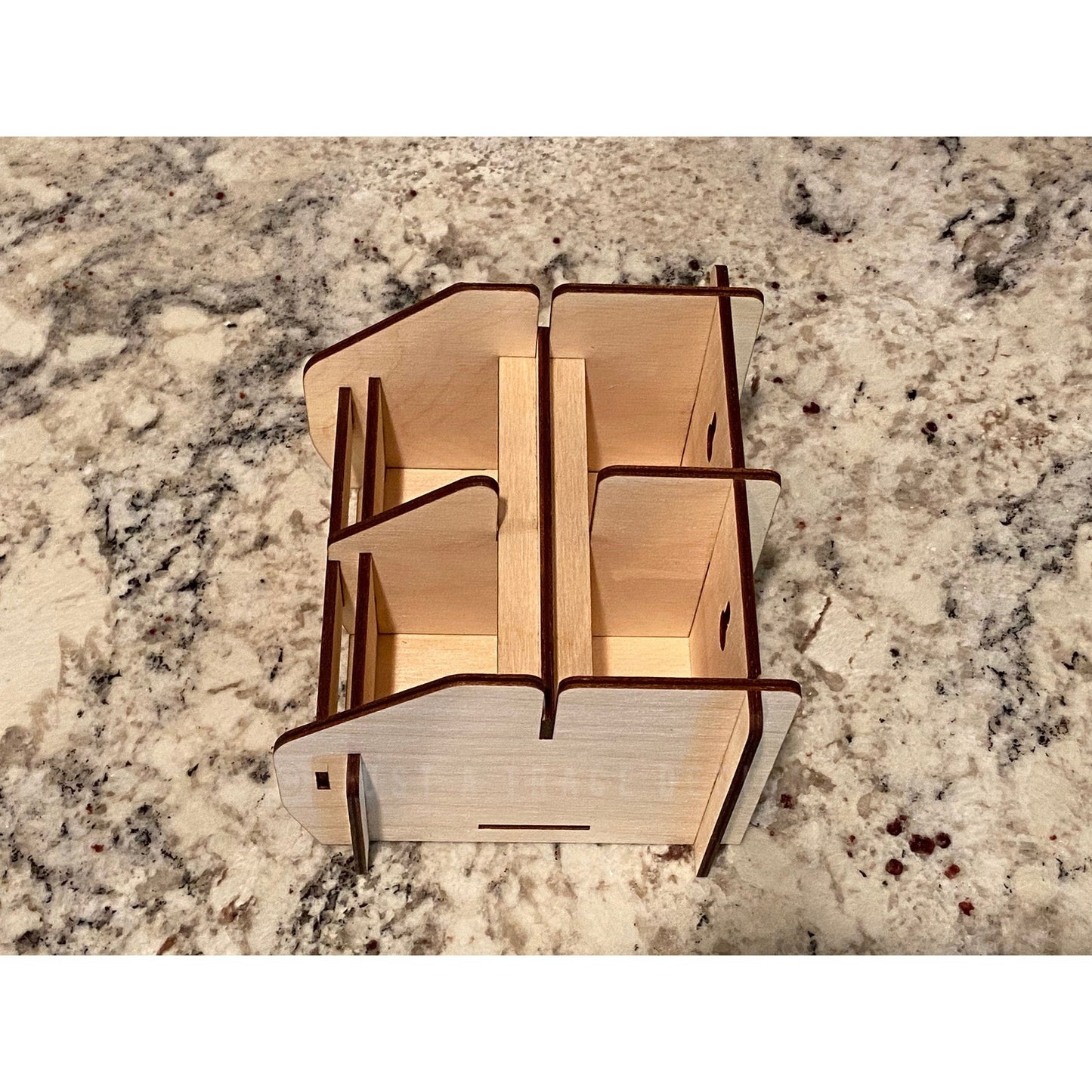 2 Roll Label Holder, Sticker Dispenser, Sticker Caddy, Decal Organizer, Sticker Storage, Decal Display, Front Desk Display