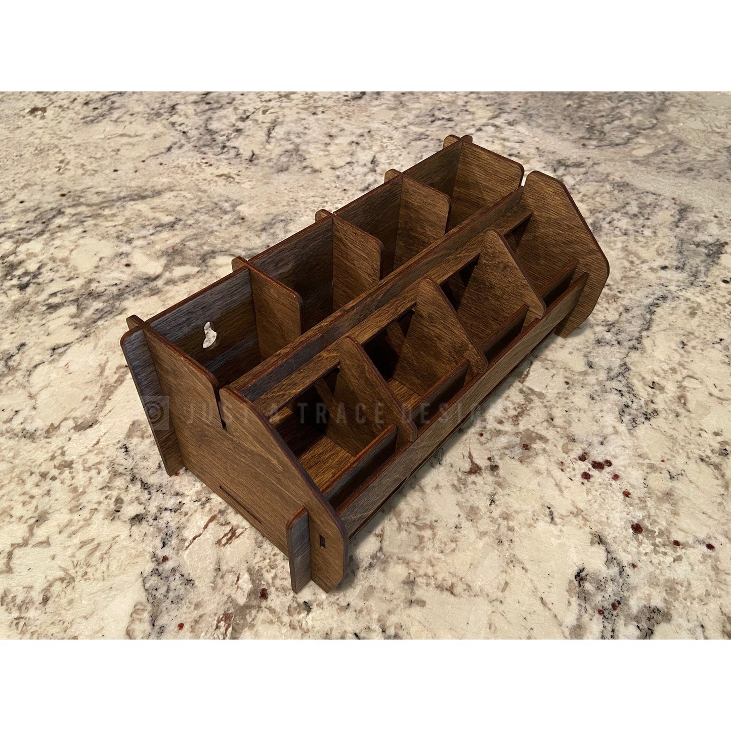 4 Roll Label Holder, Sticker Dispenser, Label Caddy, Sticker Organizer, Sticker Storage, Decal Display, Front Desk Display
