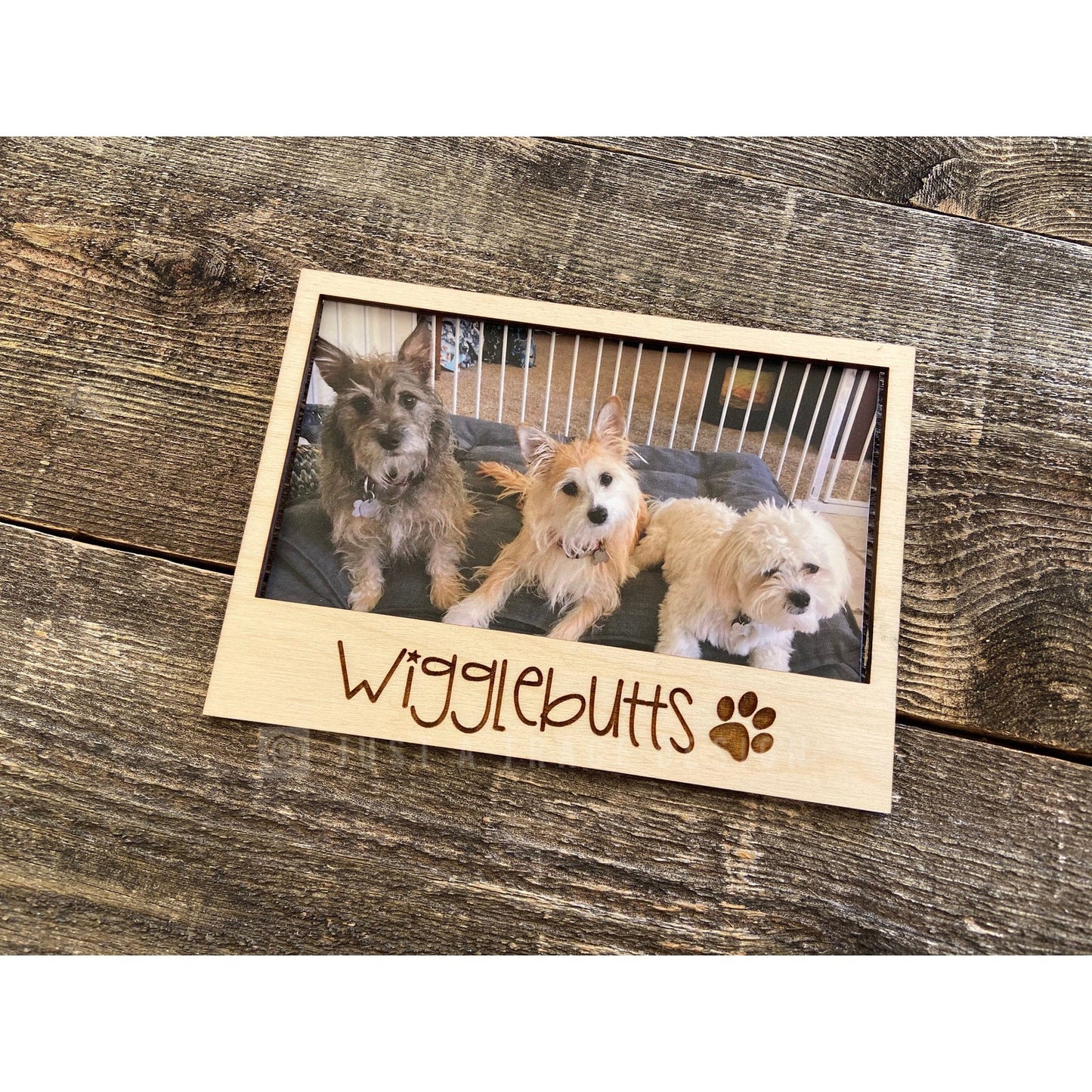 Personalized Large Magnetic Picture Frame 6" x 4 3/8", Refrigerator Magnet,