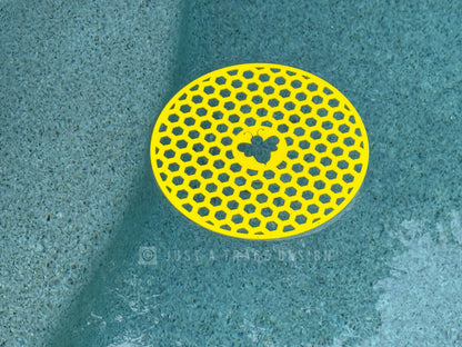 Floating Bee Watering Station, Pollinator Water Source, Garden Pool Bee Bath, Large and Small