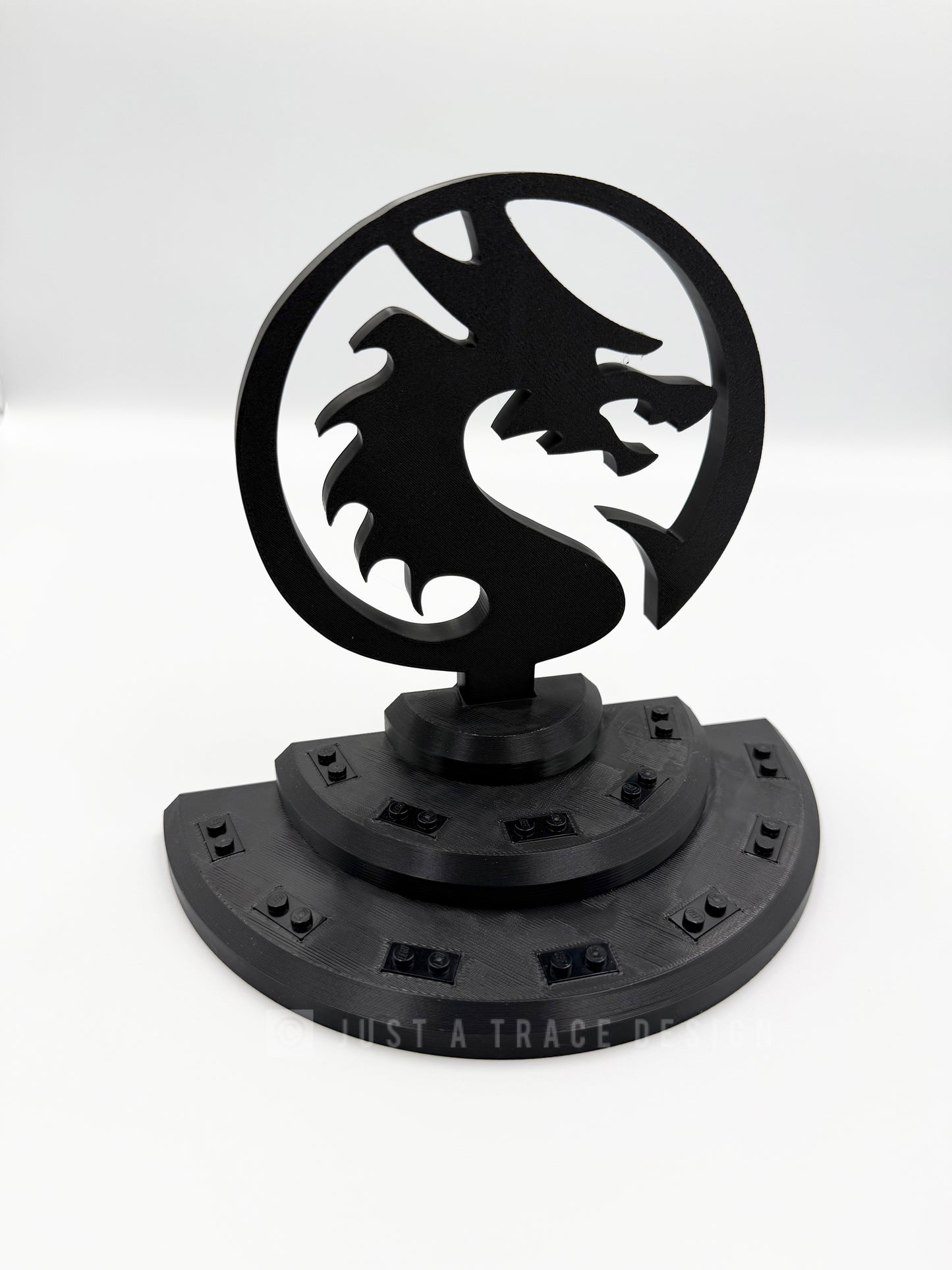 Ninjago Mini Figure Display Stand, 3D Printed PLA, Holds 11 Mini Figures