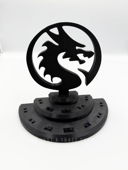 Ninjago Mini Figure Display Stand, 3D Printed PLA, Holds 11 Mini Figures