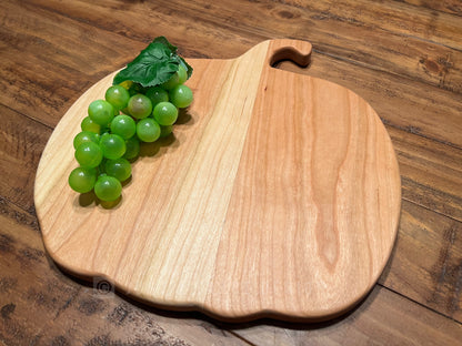 13" Cherry Pumpkin Board, Charcuterie Board, Wood Platter, Serving Tray, Fall Board, Thanksgiving Board,