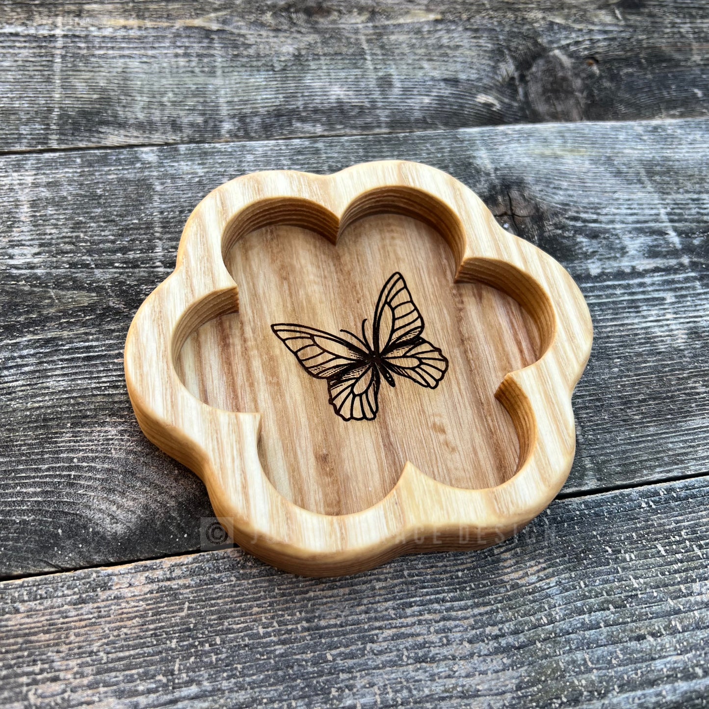 Engraved Ring Dish, Catchall Tray, Ring Dish, Jewelry Tray, Earring Tray, Valet Tray, Trinket Tray,  Wedding Gift, Handmade Gift