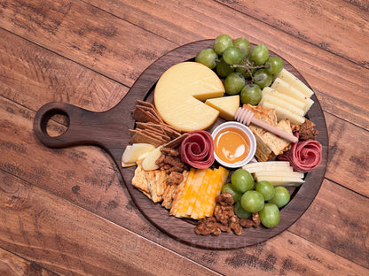 Grazing Board with Handle, Charcuterie Board, Vegetable Tray, Dessert Tray, Wood Platter, Board with Handle, Kitchen Décor, Wedding Gift, Handmade Gift