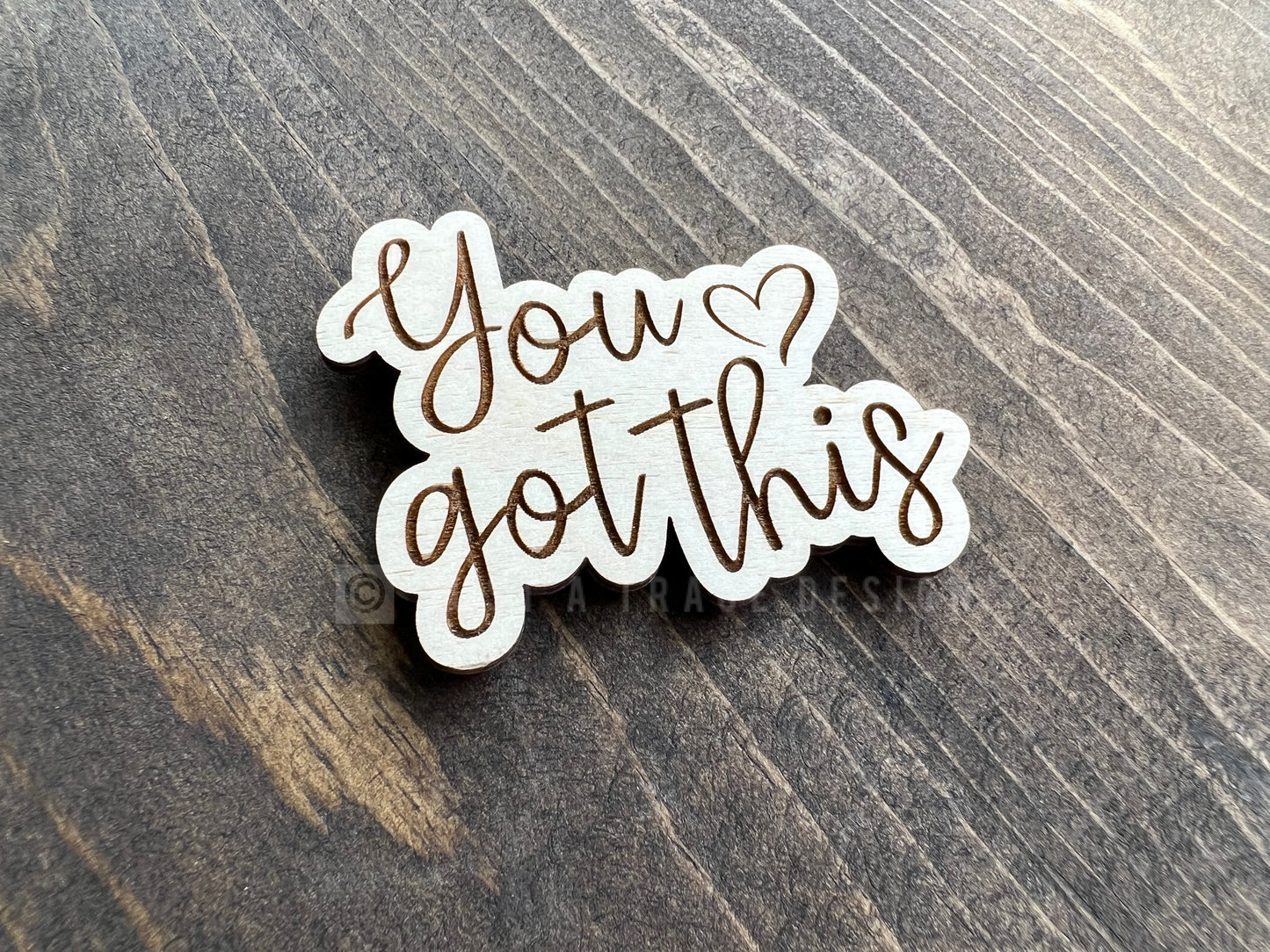 You Got This Wood Magnet, Inspirational Fridge Magnet, Refrigerator Magnet, Magnet Board, Eco Friendly Gift, Office Decor, Stocking Stuffer