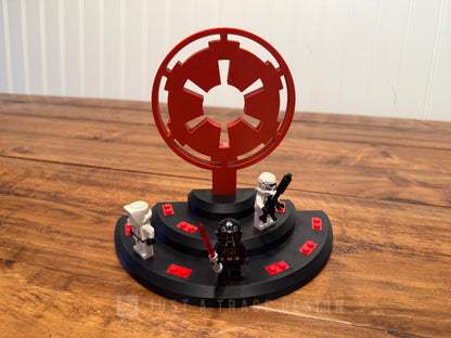 11 Mini Figure Display Stand for Lego®, Rebel Display Stand, Your Choice of Color, Mini Figure Display Stand, Custom Collectible Holder