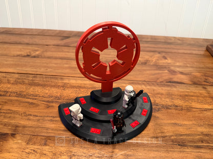 11 Mini Figure Display Stand for Lego®, Rebel Display Stand, Your Choice of Color, Mini Figure Display Stand, Custom Collectible Holder