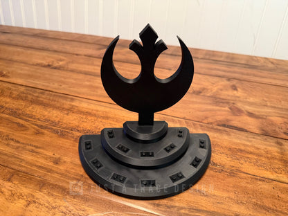 11 Mini Figure Display Stand for Lego®, Rebel Display Stand, Your Choice of Color, Mini Figure Display Stand, Custom Collectible Holder