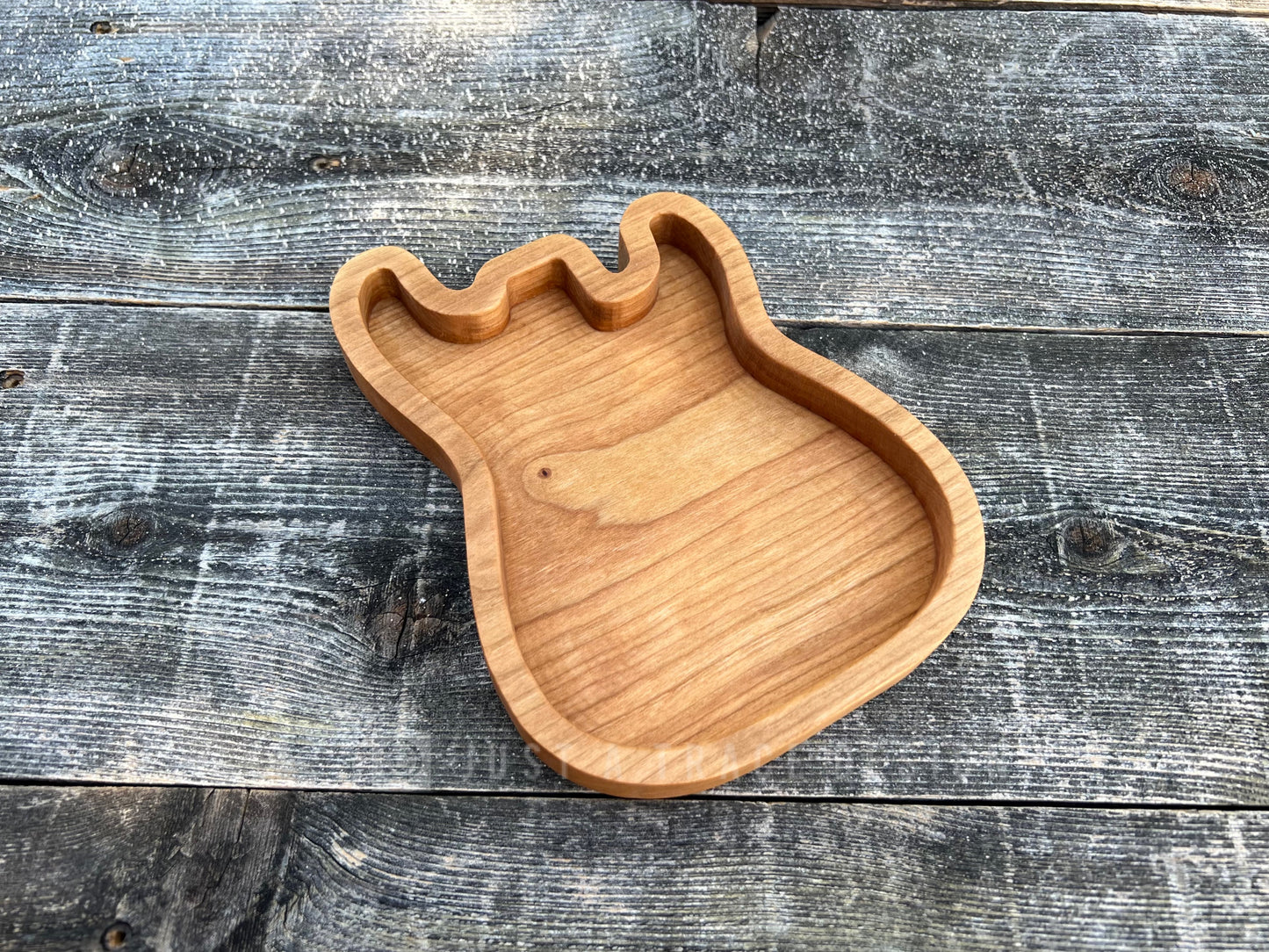 Guitar Catchall Tray, Ring Dish, Jewelry Tray, Earring Tray, Valet Tray, Trinket Tray, Guitar Pick Tray, EDC Tray,  Guitar Shape Tray