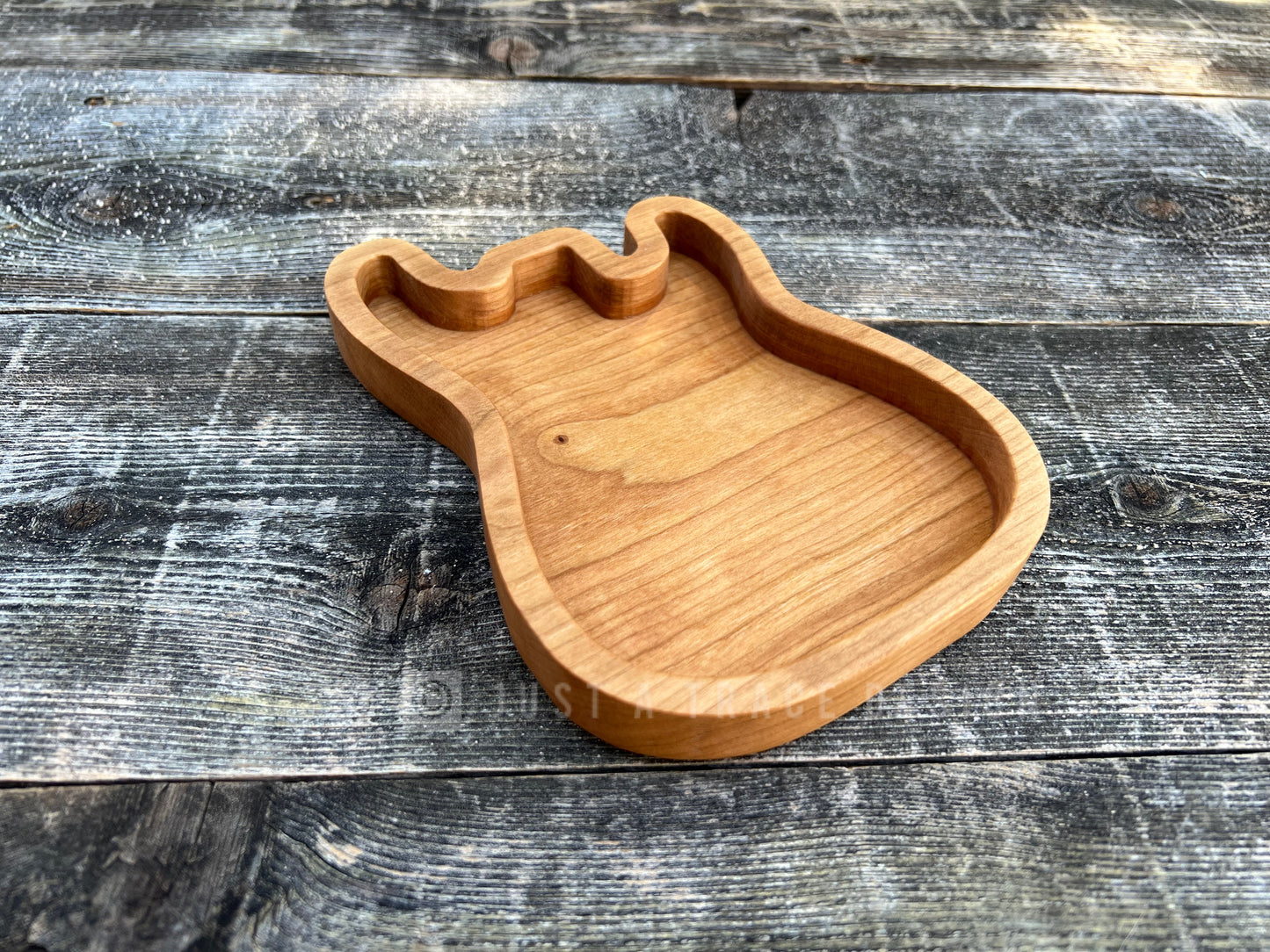 Guitar Catchall Tray, Ring Dish, Jewelry Tray, Earring Tray, Valet Tray, Trinket Tray, Guitar Pick Tray, EDC Tray,  Guitar Shape Tray