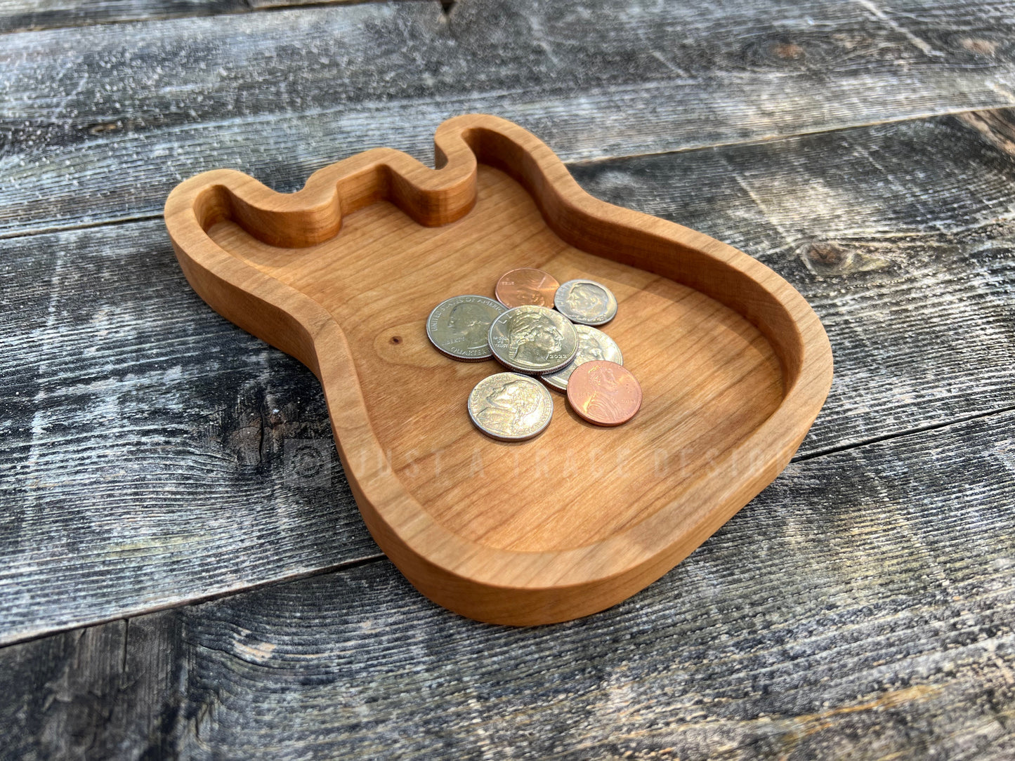 Guitar Catchall Tray, Ring Dish, Jewelry Tray, Earring Tray, Valet Tray, Trinket Tray, Guitar Pick Tray, EDC Tray,  Guitar Shape Tray