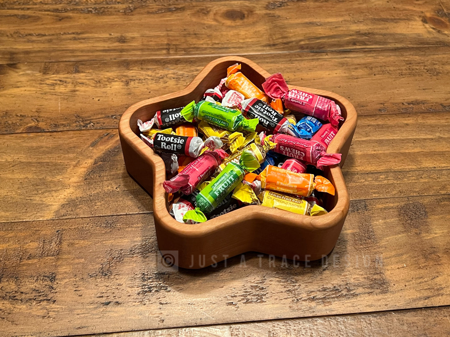 Wooden Star Candy Dish