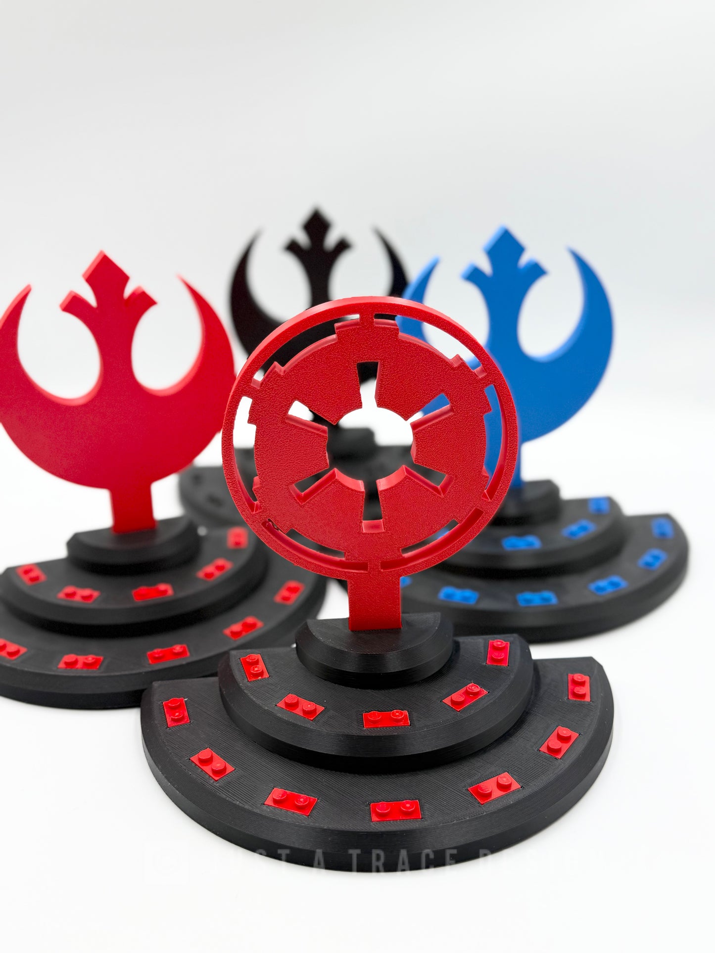 11 Mini Figure Display Stand for Lego®, Rebel Display Stand, Your Choice of Color, Mini Figure Display Stand, Custom Collectible Holder