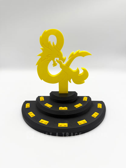 11 Mini Figure Display Stand, DnD Brick Compatible, Collectible Holder