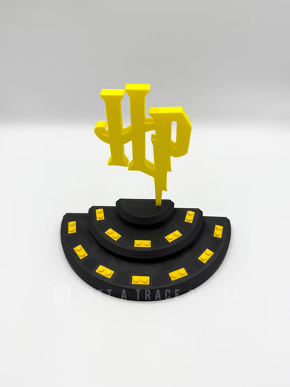 Harry Potter Brick Mini Figure Display Stand, Holds 11 Figures