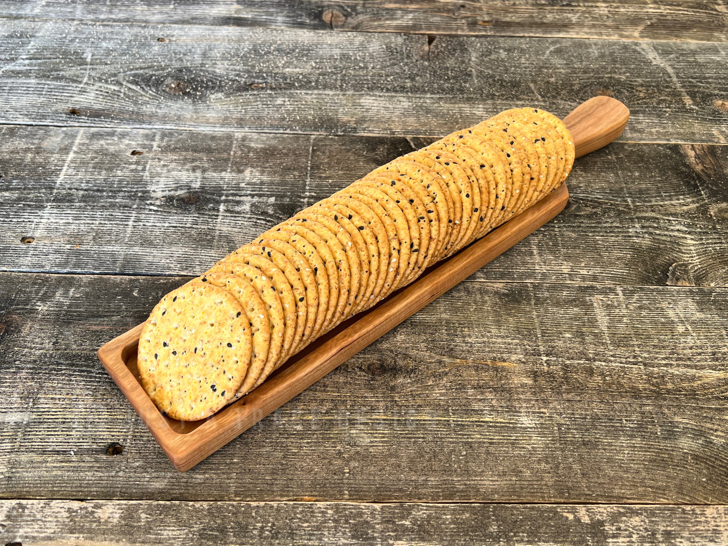 Cheese  & Cracker Tray, Crackers Tray, Cheese Tray, Appetizer Tray, Wood Platter, Serving Tray, Grazing Tray, Cookie Tray, Handmade Gift