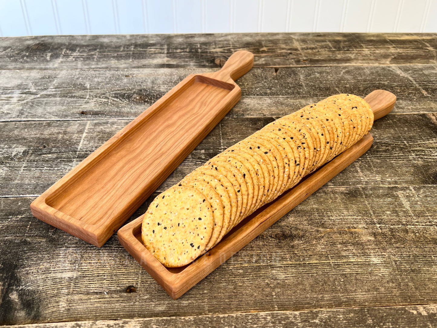 Cheese  & Cracker Tray, Crackers Tray, Cheese Tray, Appetizer Tray, Wood Platter, Serving Tray, Grazing Tray, Cookie Tray, Handmade Gift