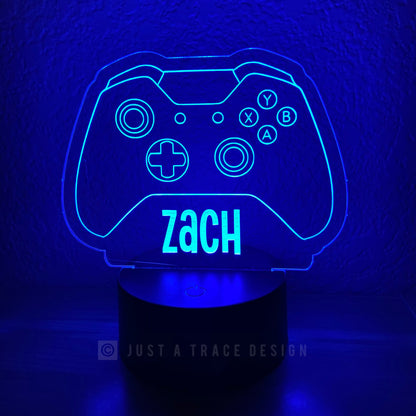 Xbox Personalized Gamer Tag Name Sign, Gaming Name LED Lamp, Personalized Tag,  Online Gaming, Gamer Tag LED Sign, Gamer Light Sign, Controller