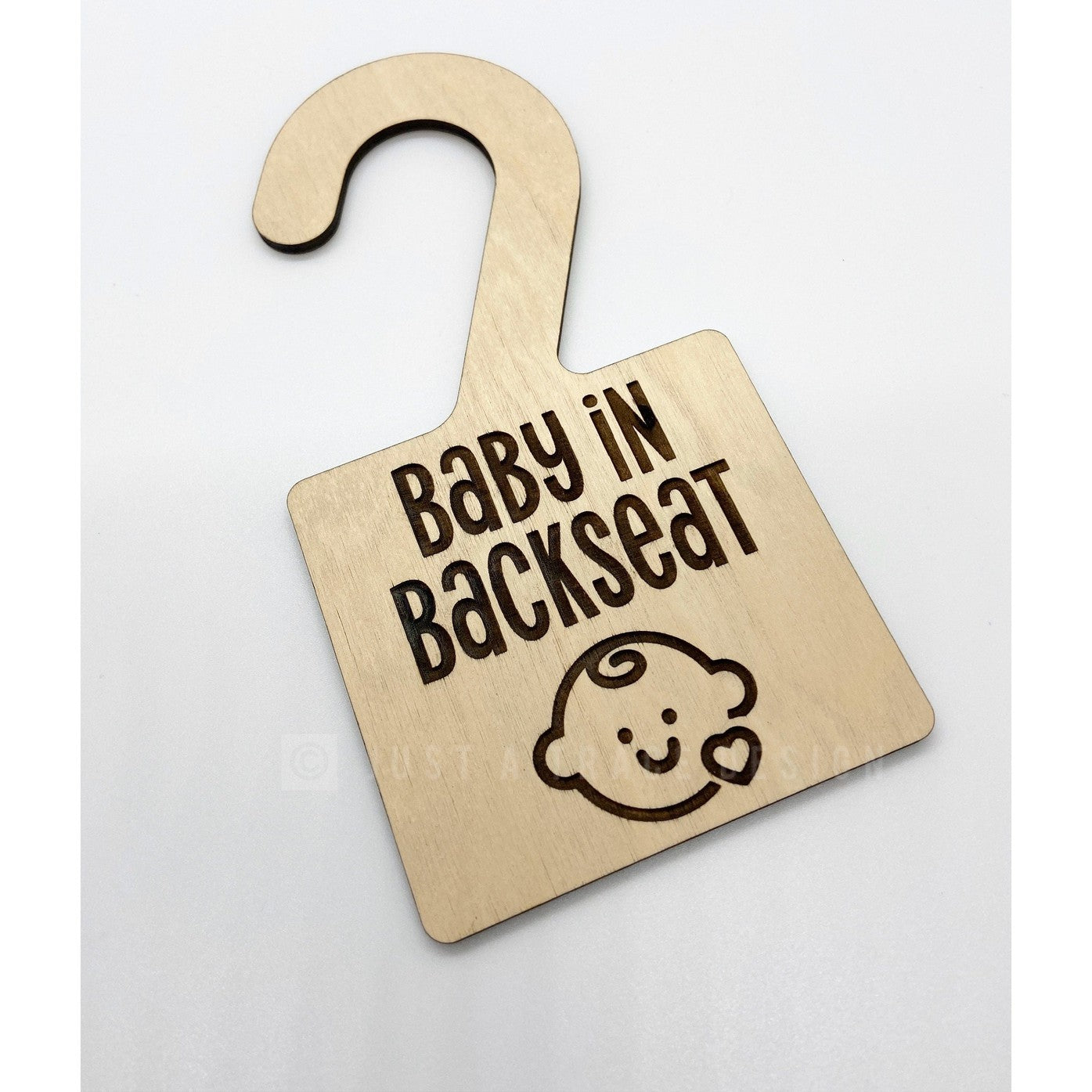 Baby In Backseat Reminder, Hot Car Prevention, New Parent Reminder, Child in Backseat, Car Prevention, Safety Reminder, Rear View Hanger